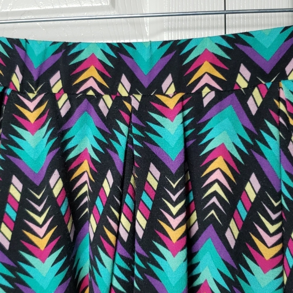 LulaRoe, 0246, Multicolored skirt / Size L - Picture 4 of 5